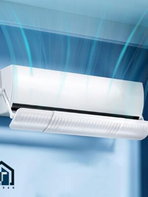 Déflecteur d’air réglable pour climatiseur