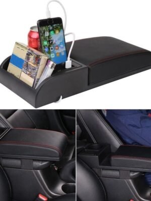 Accoudoir universel en cuir