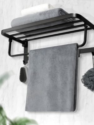 Support porte-serviettes en acier inoxydable