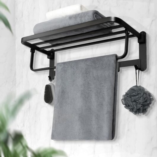 Support porte-serviettes en acier inoxydable