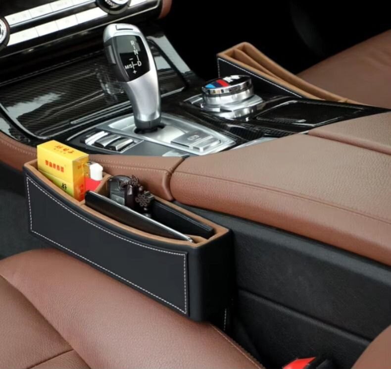 Organisateur Auto Multifonction Anti-Chute pour Siège de Voiture